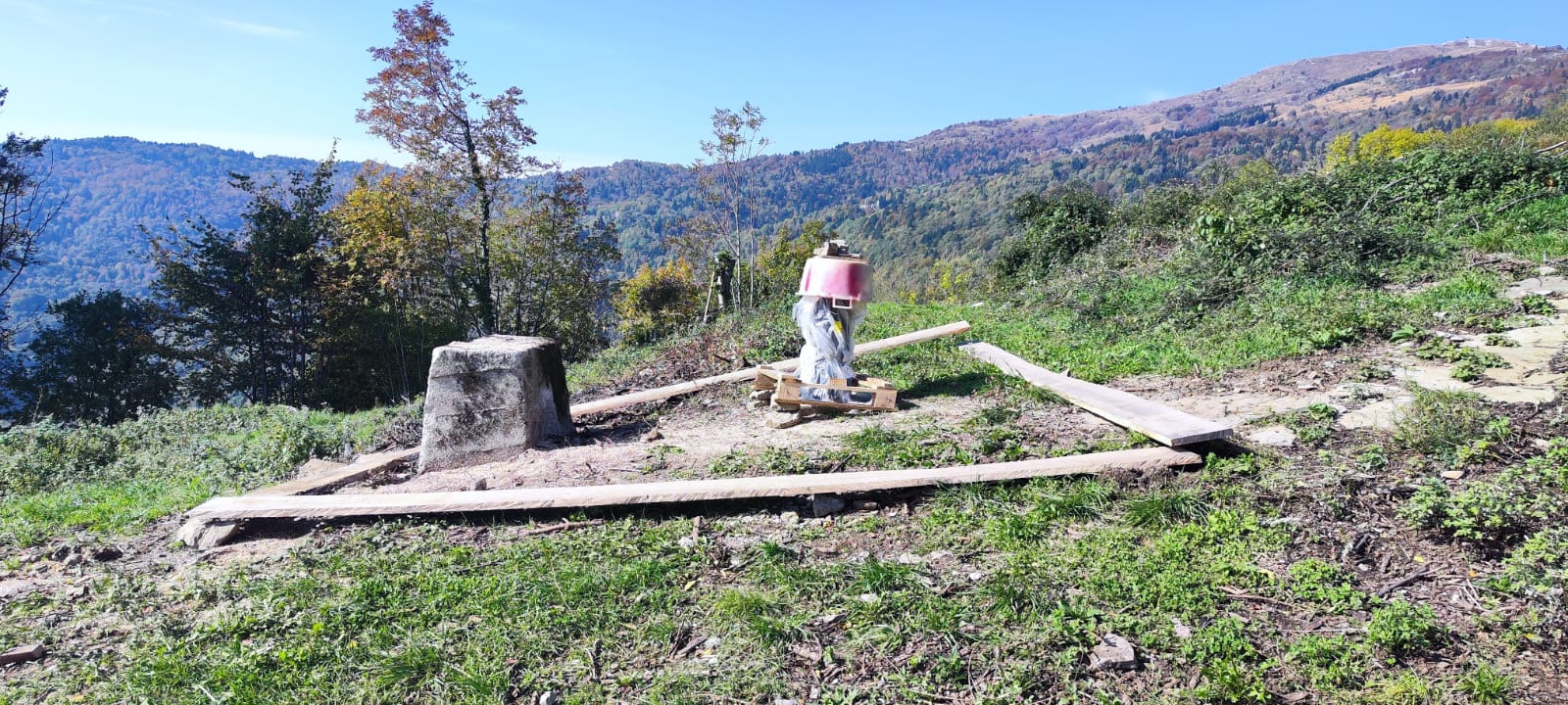 Inizio ocstruzione perimetro